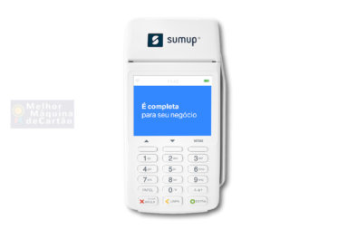 SumUp Total Máquina Comprovantes em Papel, Chip 3G e WiFi