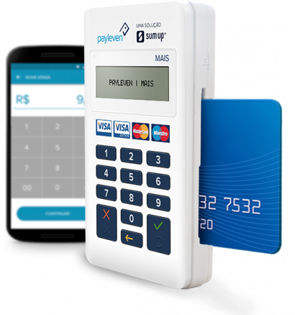 Elo Visa e Mastercard - Aceitos na Payleven Mais Branca - Minizinha da Payleven